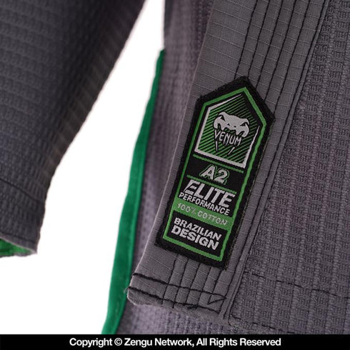 Venum-Elite Jiu Jitsu Gi - Grey-6